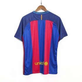 Fotbalové dres Barcelona 2010-11 Retro Domácí Krátký Rukáv